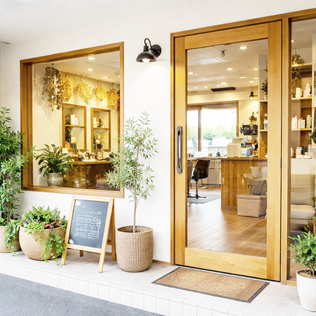 Googleマップで見つけやすい美容サロンのイメージ