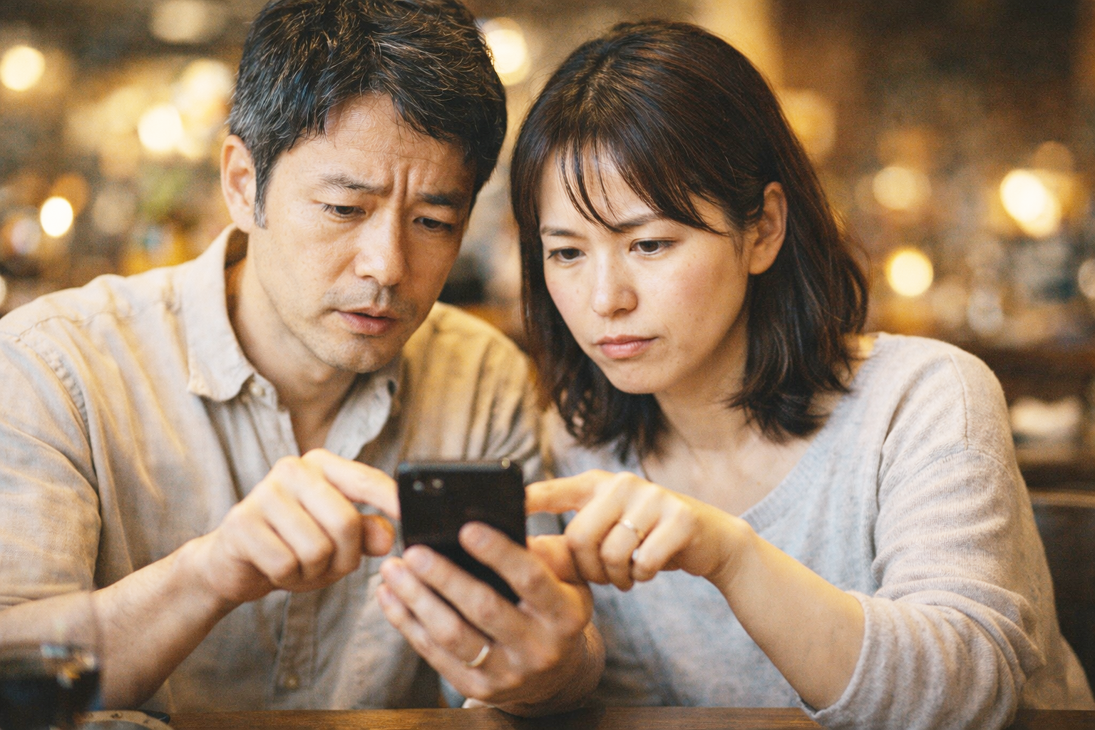 予約確認シーン