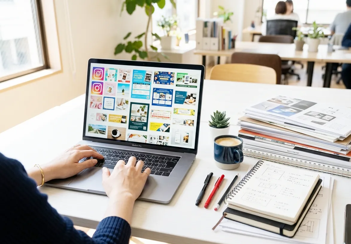 写真を発信や導線へつなげる支援イメージ