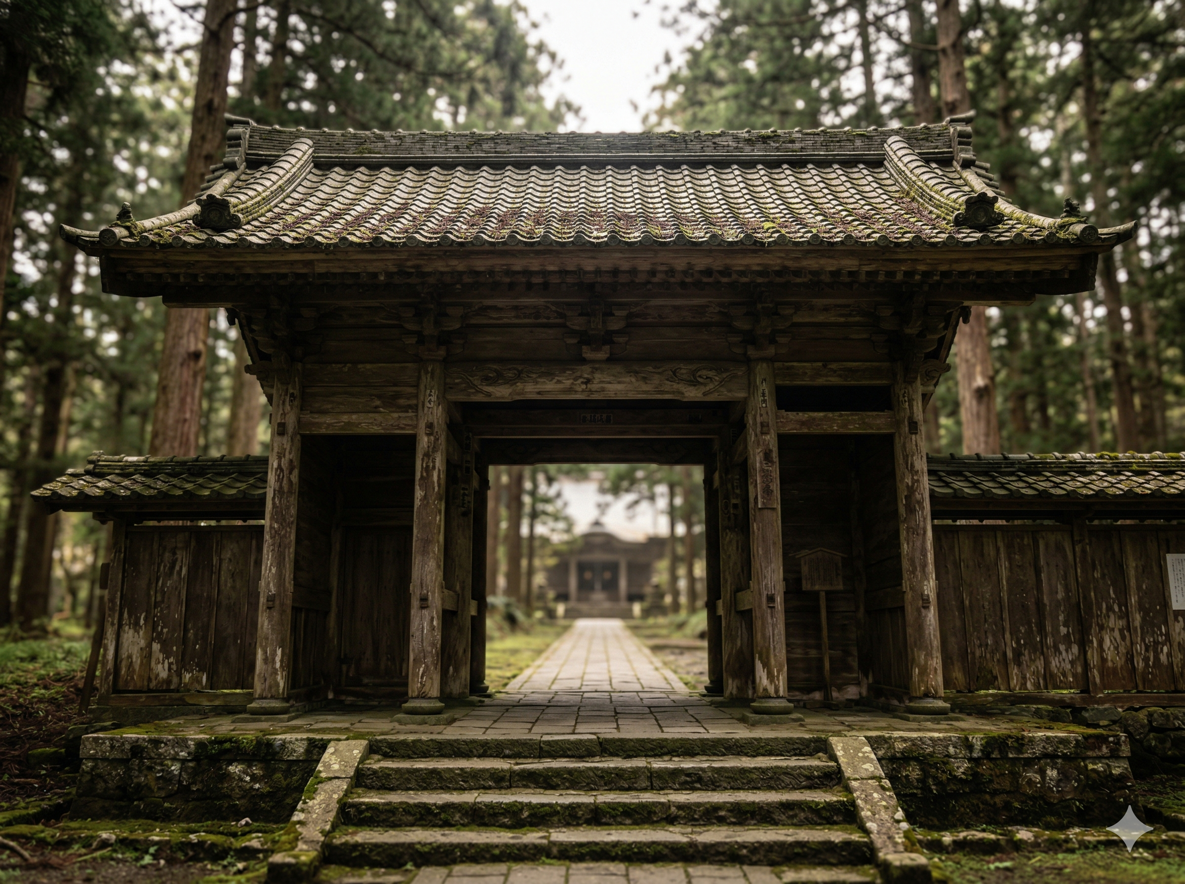 お寺の境内イメージ