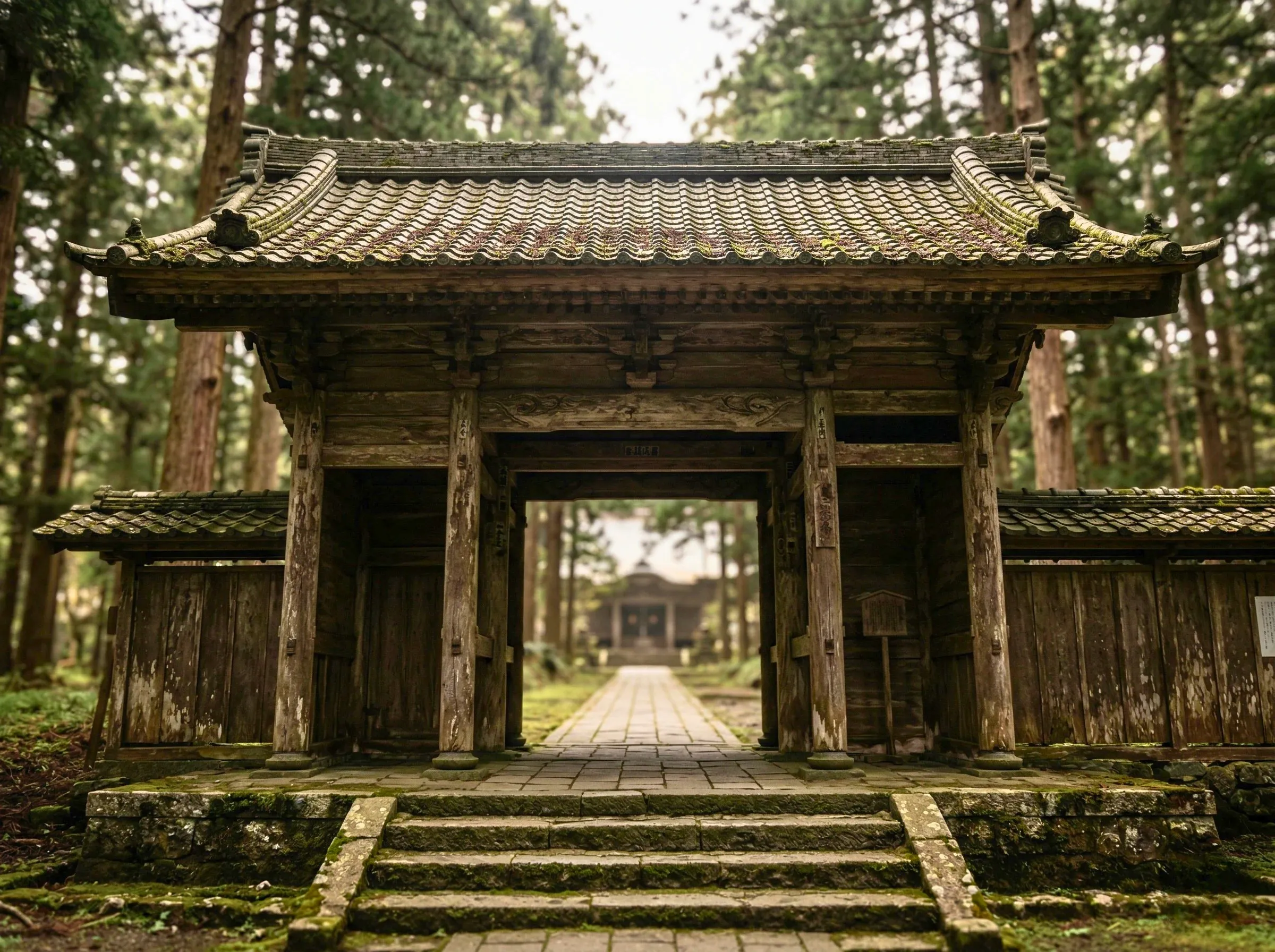 お寺の境内イメージ