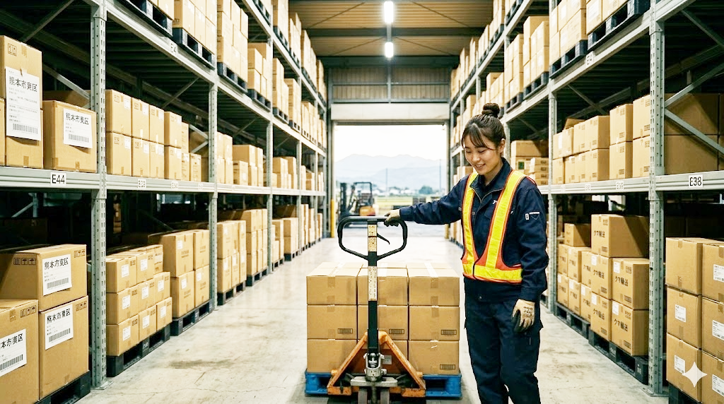 倉庫・フォークリフト職の現場
